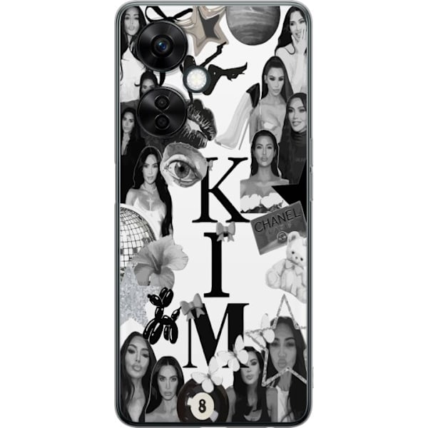 OnePlus Nord CE3 Läpinäkyvä kuori Kim Kardashian – Aesthetic Look 2025