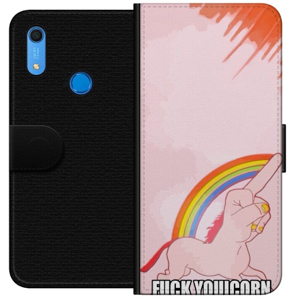 Huawei Y6s (2019) Plånboksfodral Fuck Unicorn