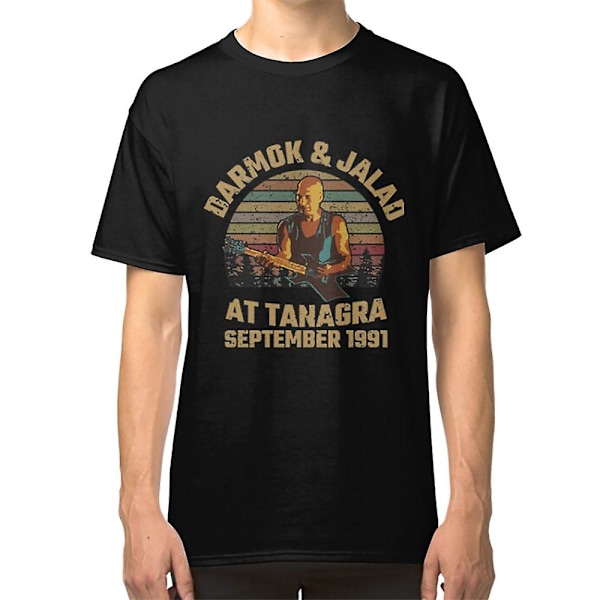 Højkvalitets ny Darmok og Jalad ved Tanagra T-shirt sort black XXL