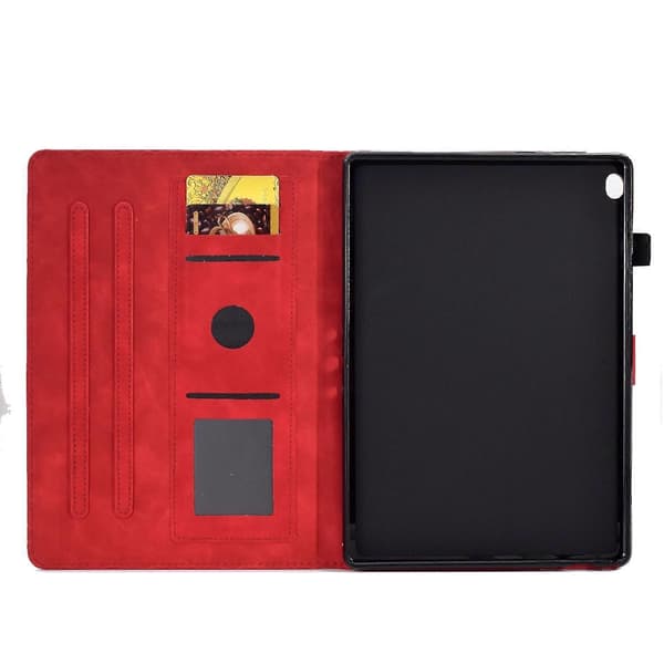 Nahkainen tablettikotelo Red Lenovo Tab M10