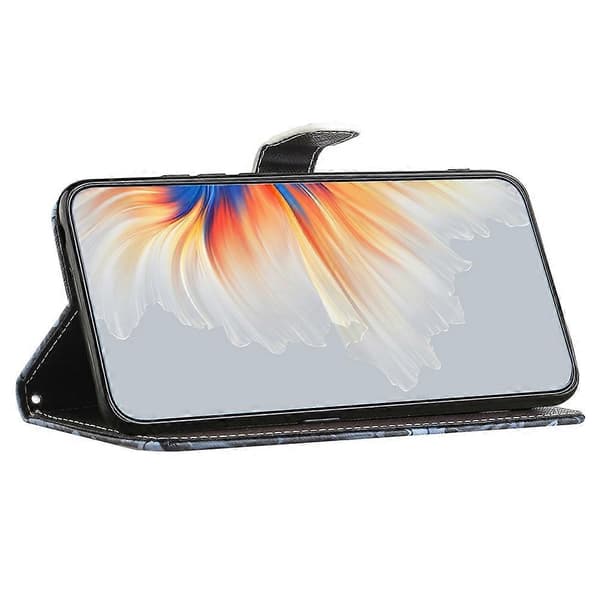 Compatible with Samsung Galaxy A56 5G Case Pattern Print PU Leather Wallet Phone Case Cross Texture Multicolor Multicolor Cat's Eye