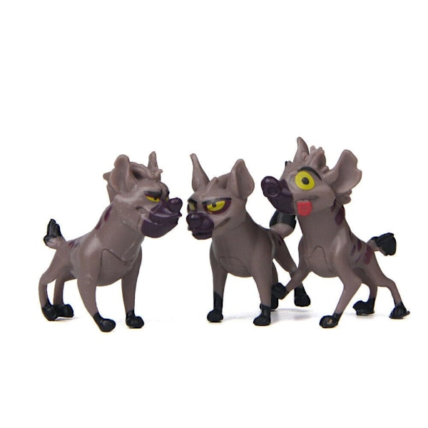 Laadukkaat uudet 12 kpl Leijonakuningas Simba Anime Ranger Toimintahahmot Nuket 12PCS
