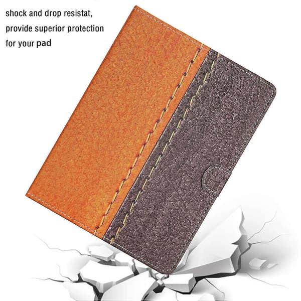 Læder Tablet Cover Orange 8 inch Tablet