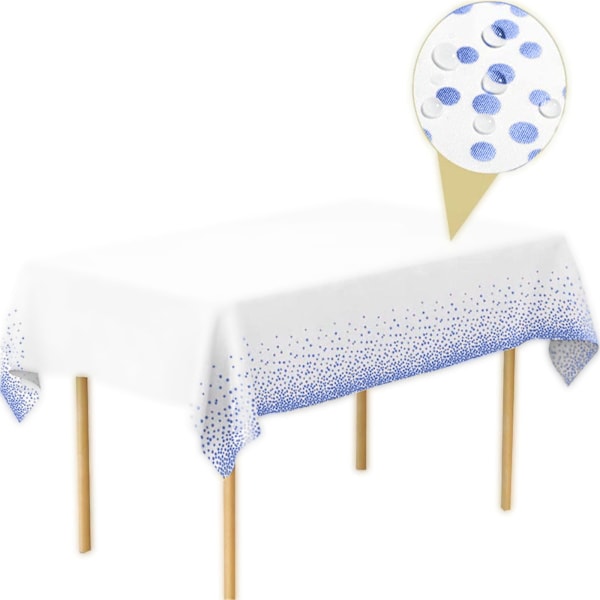 Dukar Bordsdukar Överdrag Plastbord Prick Guld Bordsdukar Prick Plast Engångs Kök Matplats Bar Kök Blå