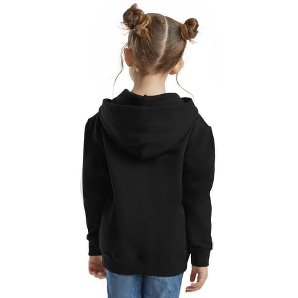 Børne Hoodie sort black 7-8 År