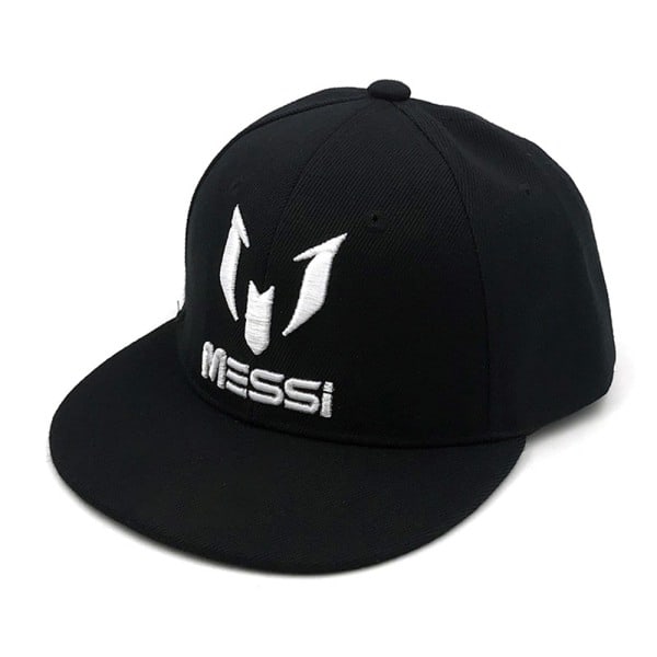 Erikoistarjous! Laadukas uusi Ronaldo CR7 Lippis Lapsille Pojille Tytöille Messi Neymar Bboy Hip-Hop Snapback Hattu Musta-B Black-B
