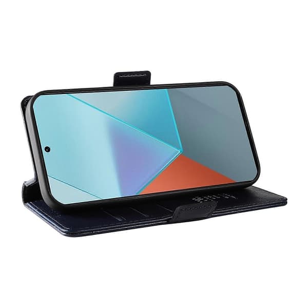 Kompatibel med Xiaomi Poco X6 5G/Redmi Note 13 Pro 5G Plånboksfodral i Läder - lingling} Multicolor Style D
