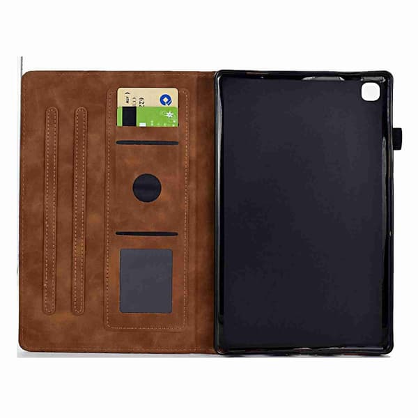 Rhombus Tablet Case Kompatibel med iPad 10.2 Brown