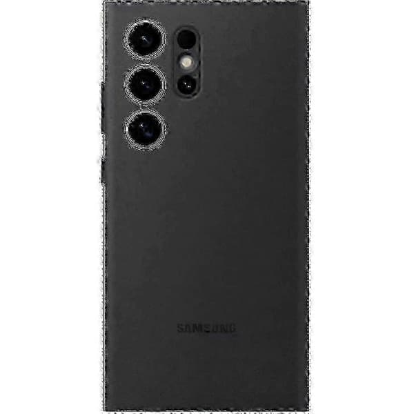Kompatibel med Galaxy S24 Ultra Smart View Wallet Case i sort