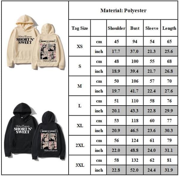 Merch Hættetrøjer Trykt Sweatshirt Løs Pullover Casual Langærmet Til Mænd Kvinder #6 #6 #6 #6 2XL