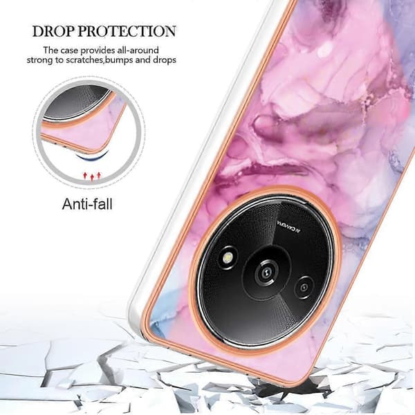 Telefoncover Kompatibelt med Xiaomi Poco C61 4G-lingling} Multicolor Style E