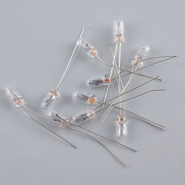 25 st 5mm 4mm 3mm Klar 12V Mini Glödlampor Vete Ris Glödlampor Switchc 25 st 4MM 4MM