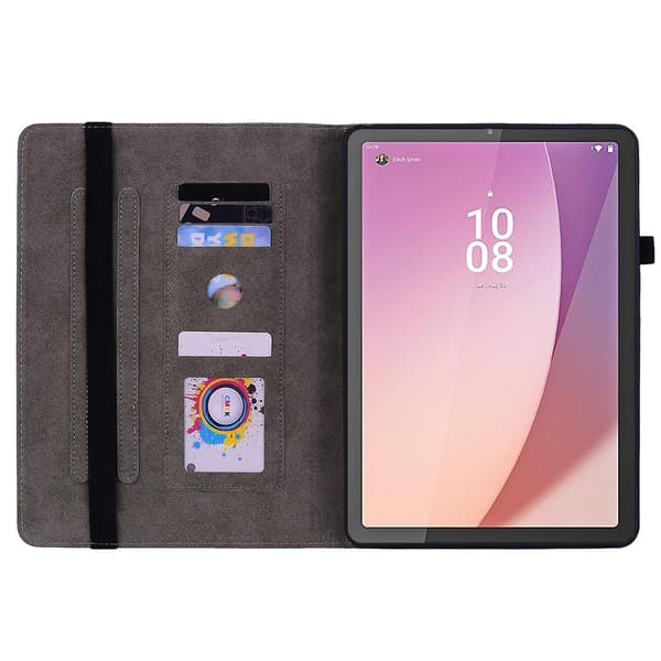 Læder Tablet Case Kompatibel med Lenovo Tab M9 Pink