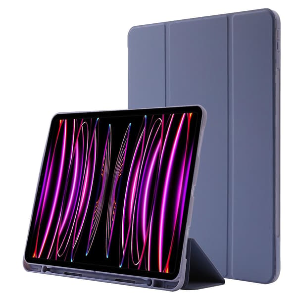 Tri-fold Læder Tablet Case Kompatibel med iPad Pro 13 2024