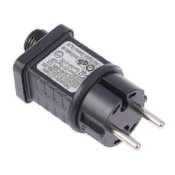 Vandtæt IP44 LED Timer Strømadapter med Transformator og 3.6W 31V Lysforsyning sort