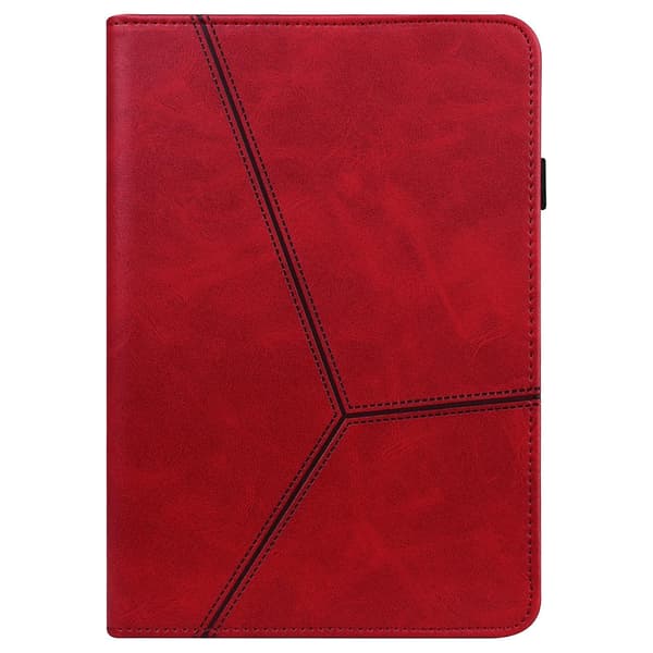 Läderfodral Kompatibelt med Lenovo Tab M10 HD Gen 2 Red