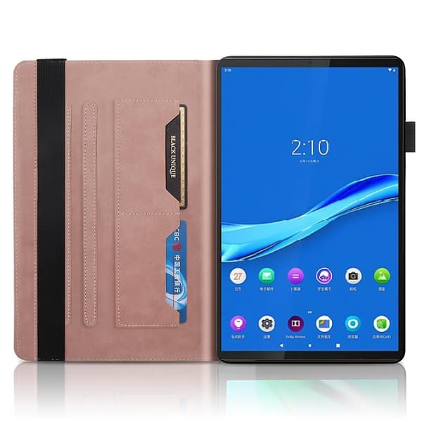 Kompatibelt med Lenovo Tab M10 Plus Läderfodral Multicolor