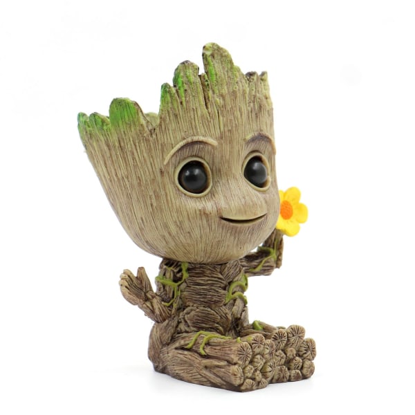 Baby Groot dekorativ planter med dräneringshål