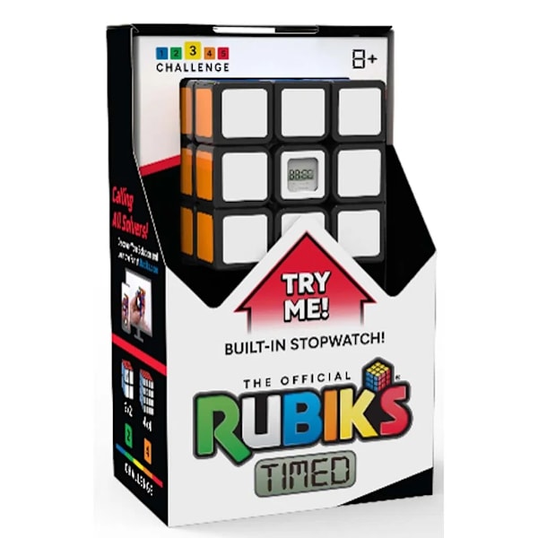 Rubiks Timer Cube flerfarget Multifärg multicolor