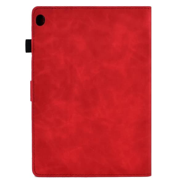 Tablet-etui i læder Red Lenovo Tab M10