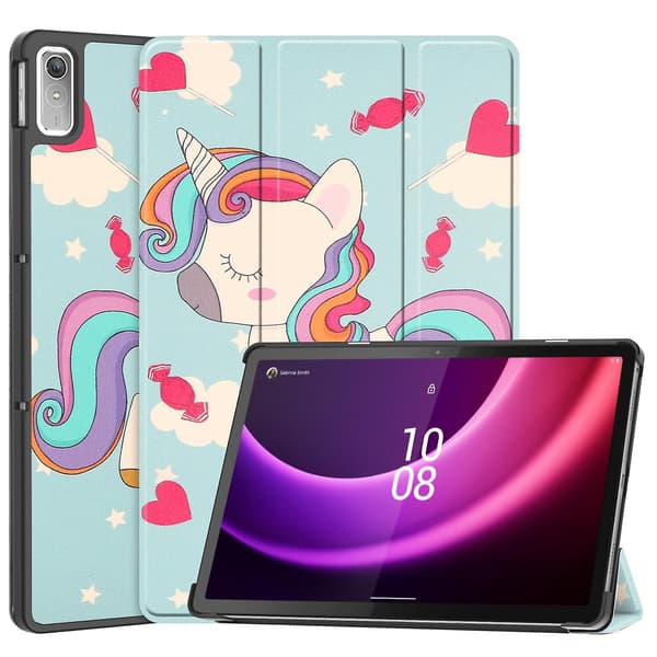 Smart tablet-etui i læder, kompatibelt med Lenovo Tab P11 Gen 2 Multicolor