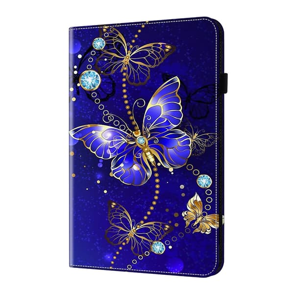 Målat Läderfodral Kompatibelt med Lenovo Tab M10 Plus 3:e generationen Multicolor