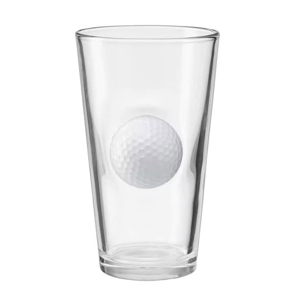 Juomalasi golfpallolla