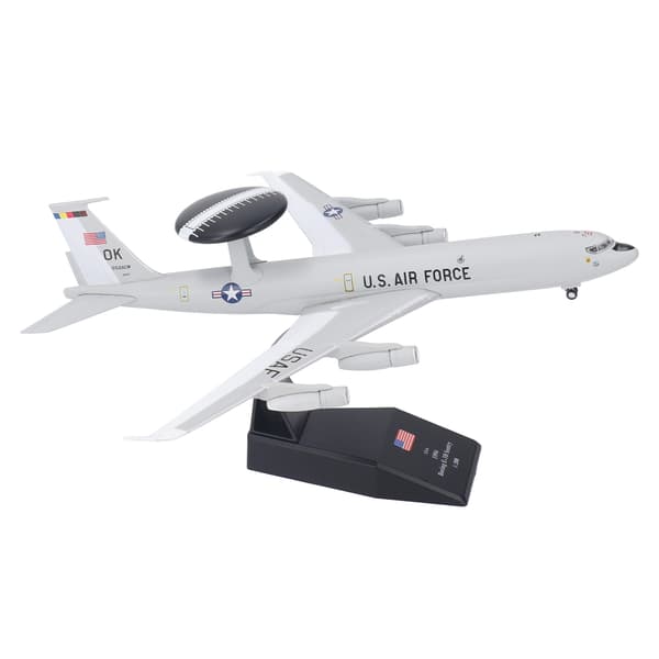 1:200 Skala E3 Flymodell Høy Stimulering Legering Fly Dekorasjonsmodell med Displaybase 0.8