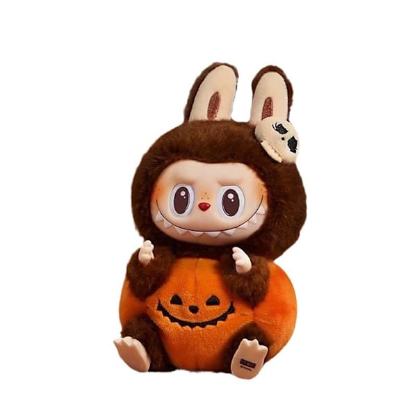 Europeiska Cupen Specialerbjudande! Högkvalitativ ny Labubu Halloween-serie limited edition karneval pumpa hänge vinyl plyschleksak present