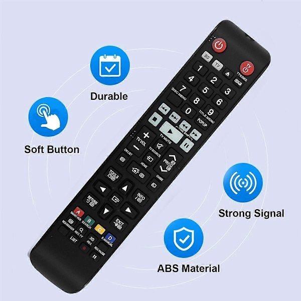 Særligt tilbud! Høj kvalitet ny erstatningsfjernbetjening AK59-00176A til SAMSUNG Blu-ray afspiller BD-H8500 BDH8900A/XY BD-H8500A/XY BD-H8900A/XY