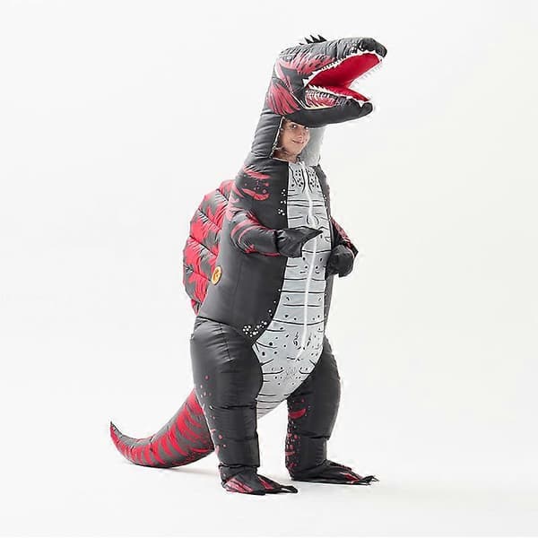 Dinosaur oppblåsbar drakt, voksen-lingling}