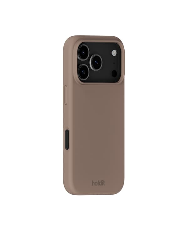 Kompatibel med iPhone 17 Pro Mobilskall Silikon Mokkabrun Brun Silikon