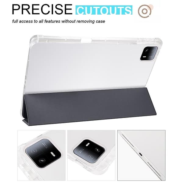 3-fold Smart Læder Tablet Case Kompatibel med Xiaomi Pad 6 Max 14