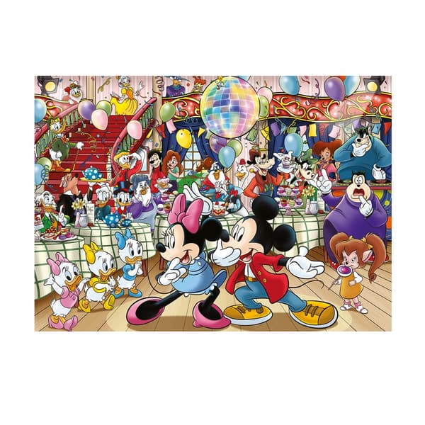 Original Mickeys Party Puslespil 1000 multifarvet Multifärg multicolor