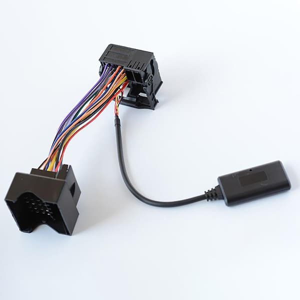 Bil Lyd Bluetooth 5.0 Mottaker Aux Adapter Kompatibel med C2 C5 Rd45 Rd4 Radio Modul Bluetooth Aux Kabel