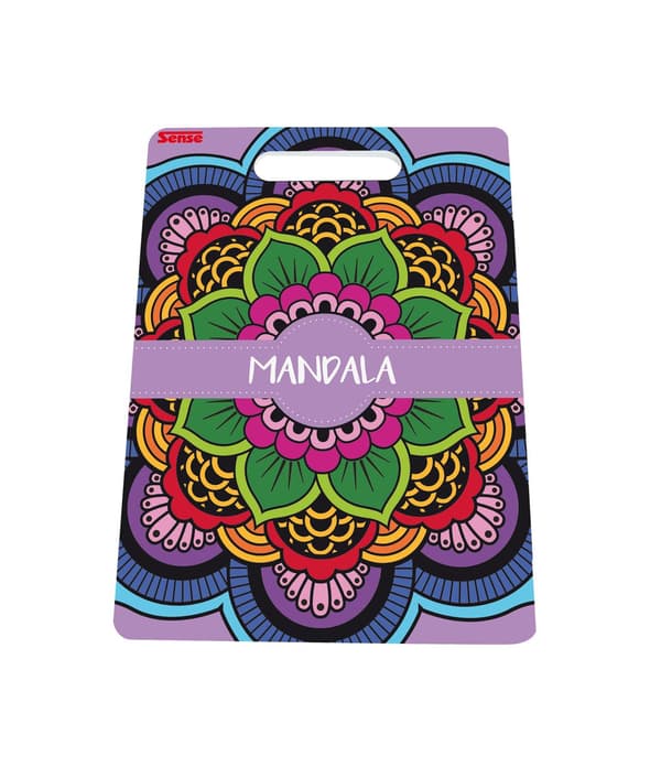 Mandala Malebok Lilla multifärg multicolor