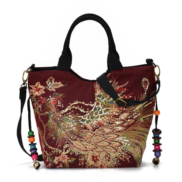 Trendig Yunnan nationell stil Ebroidery stilfull väska med trendig väska