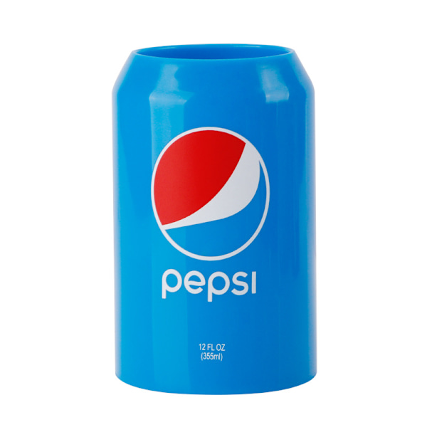 Högkvalitativ ny stil 2st Silikon Coca-Cola Skydd Coca-Cola Burk Dryck Skyddande Hölje Coca-Cola Muggskydd 335ml blue
