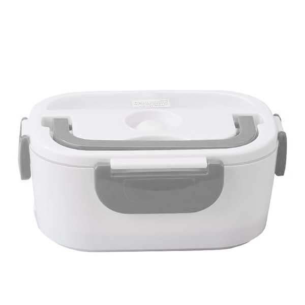 Storlek: 23,2x16,5x10,8 cm El-lunchbox för uppvärmning av lunch 3-i-1 Bärbar lunchbox i rostfritt stål Lunchbox för bil och kök Dubbel användning