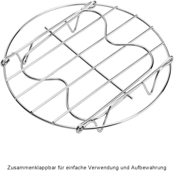 Ångkokareinsats Ångkokareunderlägg Rostfritt stål Snabbkokare Isolerat ställ