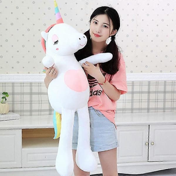 Yksisarvinen pehmolelu -lingling} white 85cm