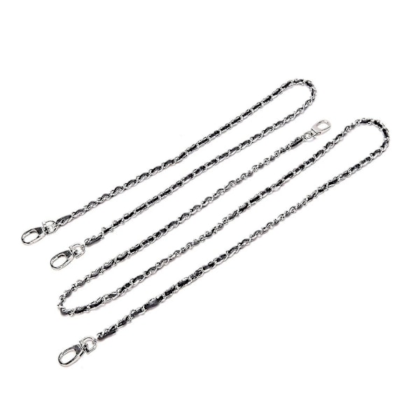Specialkampanj! Högkvalitativ ny Zadigvoltaire Damväska Läder Messenger Väska Dam Axelväska med Rhinestone Dragkedja - WELLNGS White