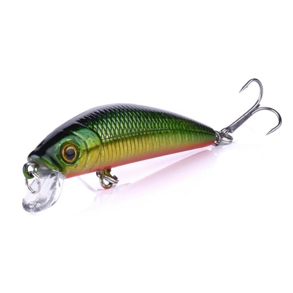 (Påskkampanj) Högkvalitativt 5-pack fiskedrag wobbler multicolor