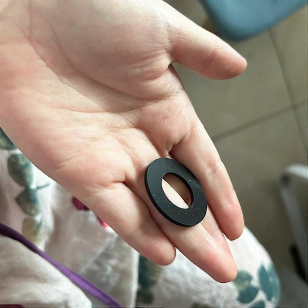 Høykvalitets nye koblingsforseglinger pakninger skiver for Coleman for Lay-Z-spa, A og B/C koblingsforseglinger pakninger (Svart)