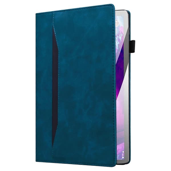Tablet-etui i splejset læder Blue Tecno Megapad 11
