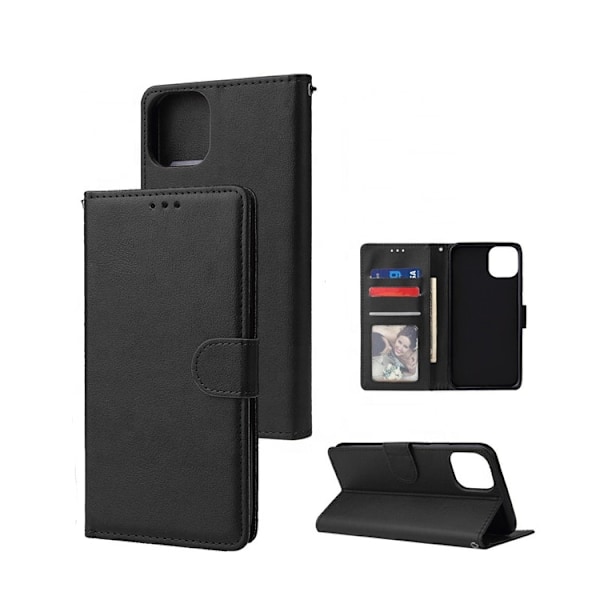 Högkvalitativt nytt iPhone 11 Plånboksfodral - 3 Färger blå blue