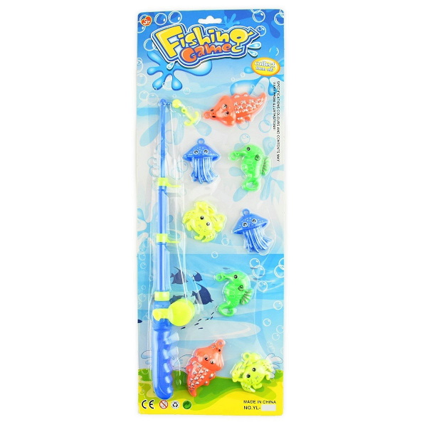 Fiskestang Badelegetøj 9 dele multifärg multicolor
