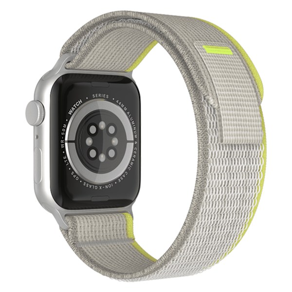 Specialerbjudande! Högkvalitativt nytt Armband Trail-Band Apple Watch 42mm/44mm/45mm/49mm - Hållbart & Bekvämt Grå / Blå