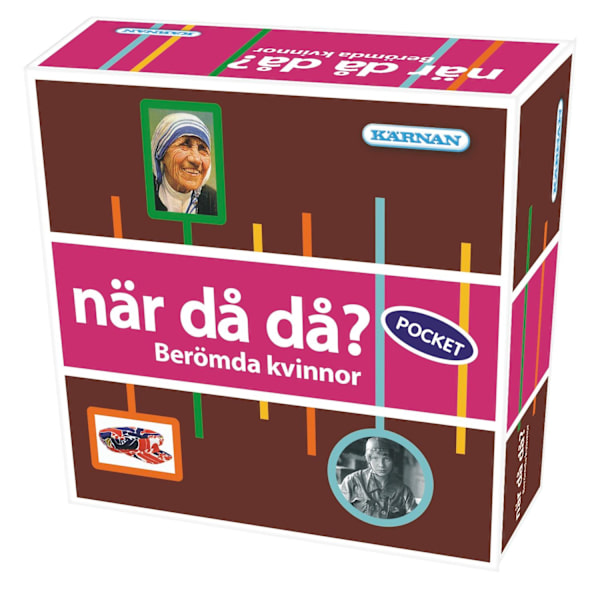 När då då? Berömda Kvinnor multifärg multicolor
