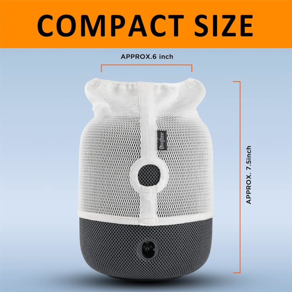 Högtalarskydd lämpligt för Homepod 2 gen-högtalare, högtalartyg i mesh, smart skydd med laddningshål, högkvalitativ nylon